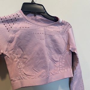 Gymshark cropped long sleeve